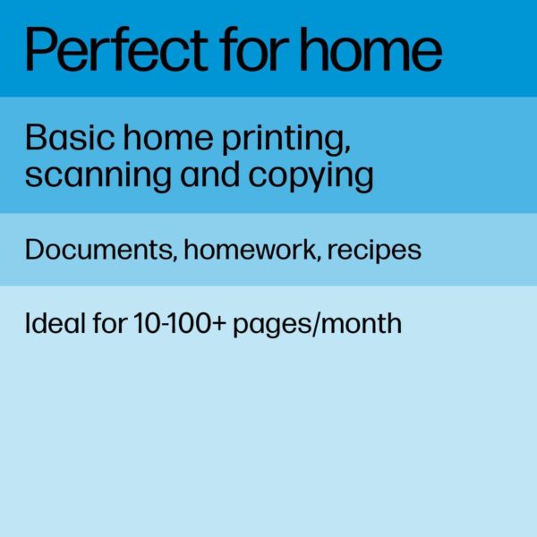 HP DeskJet 2755e Wireless Color inkjet-printer, Print, scan, copy, Easy setup, Mobile printing, Best-for home, 3 months of Instant Ink included,white - Image 6