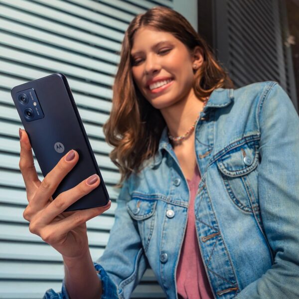 Motorola Moto G54 Dual-SIM 256GB ROM + 8GB RAM (Only GSM | No CDMA) Factory Unlocked 5G Smartphone (Midnight Blue) - International Version - Image 5