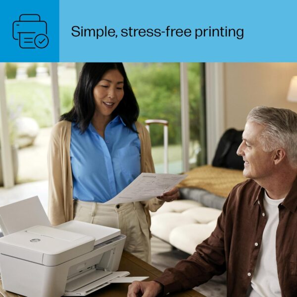 HP DeskJet 4255e Wireless All-in-One Color Inkjet Printer, Scanner, Copier, Best-for-Home, 3 Months of Ink Included (588S6A) - Image 14