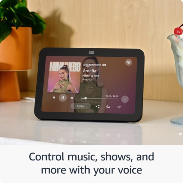 Amazon Echo Show 8 (3rd Gen, 2023 release) | With Spatial Audio, Smart Home Hub, and Alexa | Charcoal - Image 3
