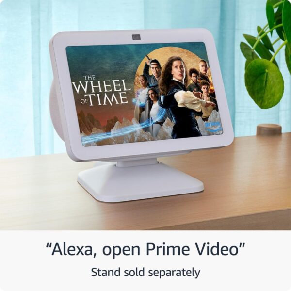 Amazon Echo Show 8 (3rd Gen, 2023 release) | With Spatial Audio, Smart Home Hub, and Alexa | Charcoal - Image 4