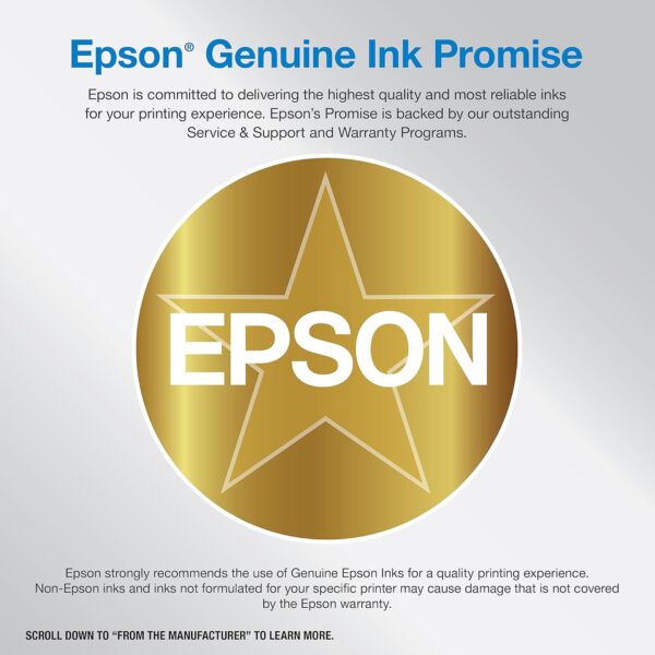 Epson EcoTank ET-2800 Wireless Color All-in-One Cartridge-Free Supertank Printer with Scan and Copy â€“ The Ideal Basic Home Printer - Black, Medium - Image 5