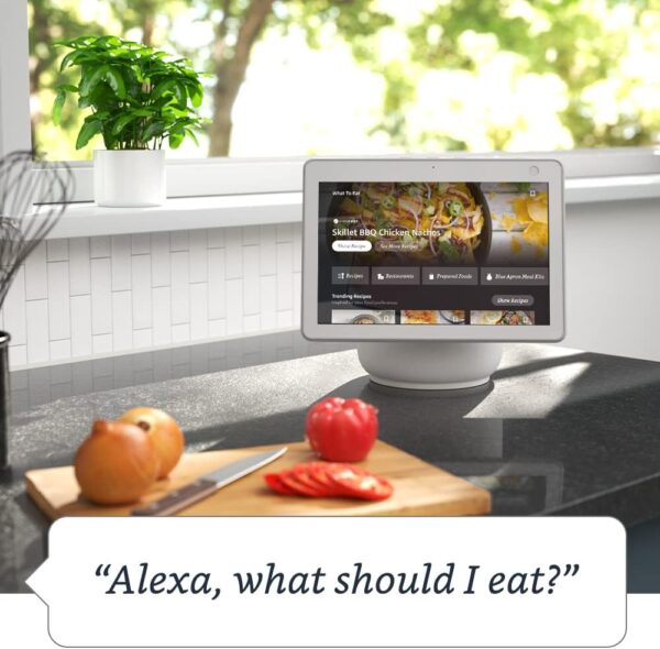 Amazon Echo Show 10 (3rd Gen) | HD smart display with premium sound, motion and Alexa | Charcoal - Image 5