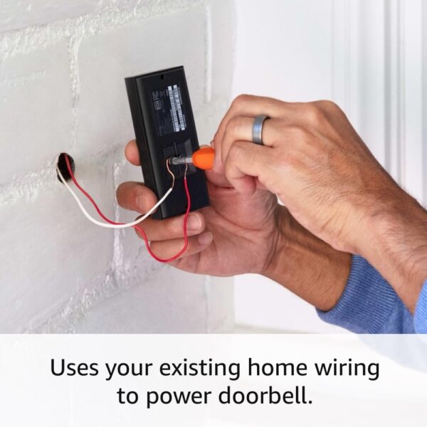 Ring Video Doorbell Wired | Use Two-Way Talk, advanced motion detection, HD camera and real-time alerts to monitor your front door (wiring required) - Image 3