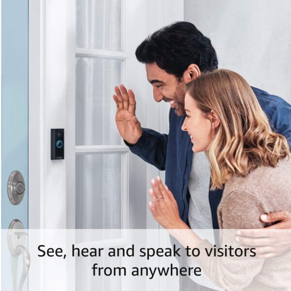 Ring Video Doorbell Wired | Use Two-Way Talk, advanced motion detection, HD camera and real-time alerts to monitor your front door (wiring required) - Image 4