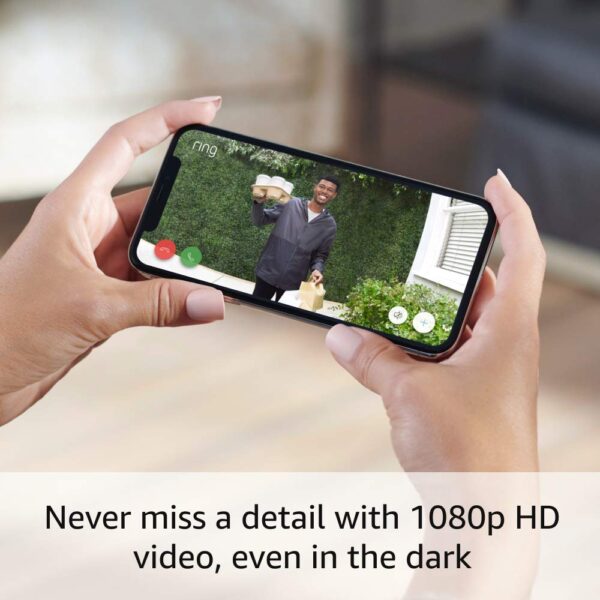 Ring Video Doorbell Wired | Use Two-Way Talk, advanced motion detection, HD camera and real-time alerts to monitor your front door (wiring required) - Image 5
