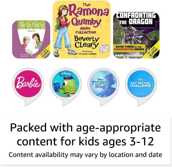 Amazon Echo Dot (5th Gen, 2022 release) Kids | Designed for kids, with parental controls | Owl - Image 5