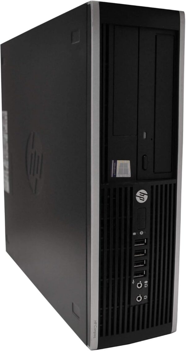 HP Elite Desktop PC Computer | Intel Quad-Core i5 | 8GB Ram | 1TB HDD | 24 Inch LCD Monitor (1080p HDMI) | Wireless Keyboard and Mouse | WiFi + Bluetooth | Windows 10 (6200) (Renewed) - Image 4