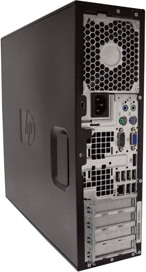 HP Elite Desktop PC Computer | Intel Quad-Core i5 | 8GB Ram | 1TB HDD | 24 Inch LCD Monitor (1080p HDMI) | Wireless Keyboard and Mouse | WiFi + Bluetooth | Windows 10 (6200) (Renewed) - Image 5