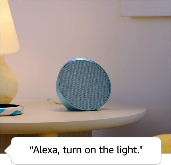 Certified Refurbished Echo Pop | Full sound compact smart speaker with Alexa | Charcoal - Image 4
