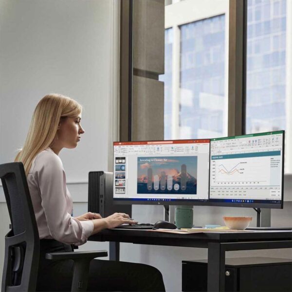 HP ProDesk 400 G9 Small Form Factor Business Desktop, Intel i7-12700 Processor, 32GB RAM, 1TB PCIe SSD, Wi-Fi 6, HDMI, Type-C, RJ-45, Display Port, Wired KB and Mouse, Windows 11 Pro, Black - Image 5