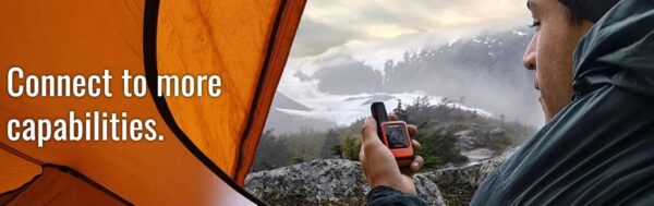 Garmin inReach Mini 2 Satellite Communicator, Lightweight Compact Rugged Design, Portable GPS Handheld for Hiking, Two-Way Text Messaging Device Bundle with Accessories (Flame Red) - Image 7