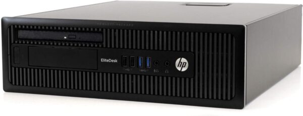 HP EliteDesk 800 G1 SFF High Performance Business Desktop Computer, Intel Quad Core i5-4590 upto 3.7GHz, 16GB RAM, 1TB HDD, 256GB SSD (boot), DVD, WiFi, Windows 10 Professional (Renewed) - Image 5