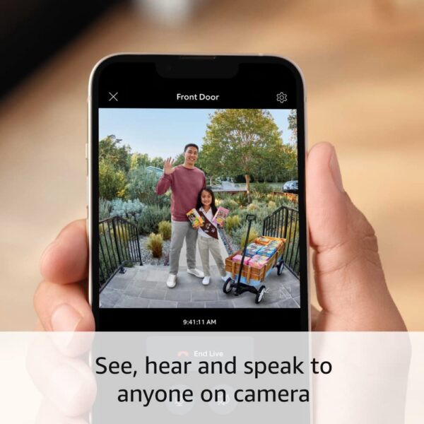 Ring Battery Doorbell Plus | Head-to-Toe HD+ Video, motion detection & alerts, and Two-Way Talk (2023 release) - Image 3