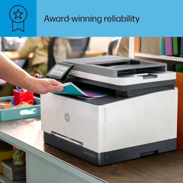 HP Color Laserjet Pro MFP 3301sdw Wireless All-in-One Color Laser Printer, Scanner, Copier, Best for Office (499Q3F) - Image 9