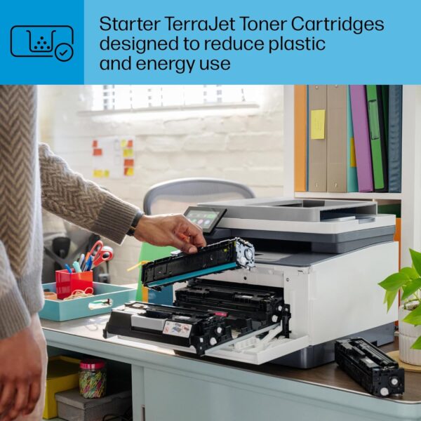 HP Color Laserjet Pro MFP 3301sdw Wireless All-in-One Color Laser Printer, Scanner, Copier, Best for Office (499Q3F) - Image 13