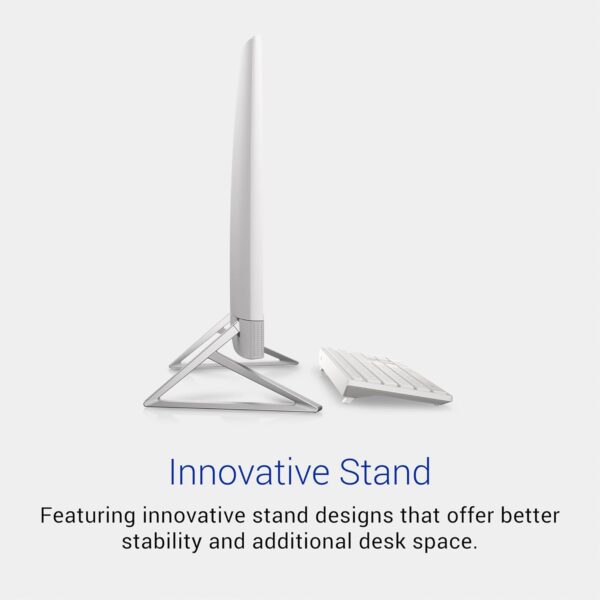Dell Inspiron 5430 All in One Desktop - 23.8-inch FHD (1920 x 1080) Display, Intel Core 3-100U, 8GB DDR4 RAM, 512GB SSD, Intel Graphics, Windows 11 Home, Onsite Service - White - Image 3
