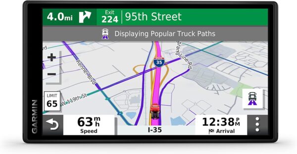 Garmin Dezl OTR500, 5.5-inch GPS Truck Navigator, Custom Truck Routing and Load-to-Dock Guidance, 010-02603-00 - Image 3
