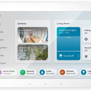 Amazon Echo Hub | 8” smart home control panel with Alexa | Compatible with thousands of devices