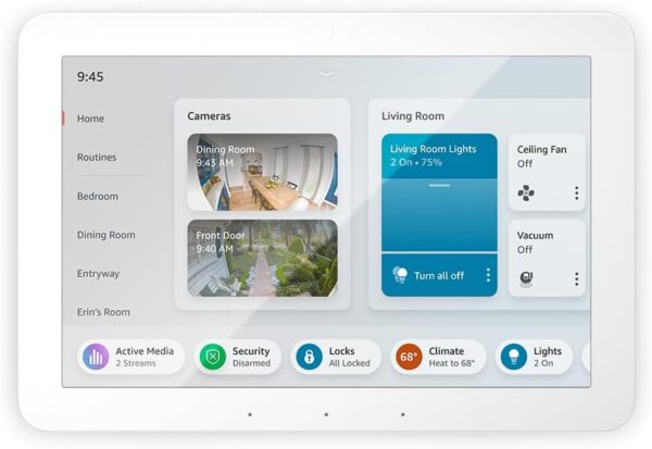 Amazon Echo Hub | 8” smart home control panel with Alexa | Compatible with thousands of devices
