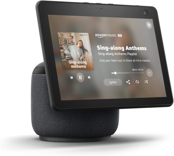 Amazon Echo Show 10 (3rd Gen) | HD smart display with premium sound, motion and Alexa | Charcoal - Image 2