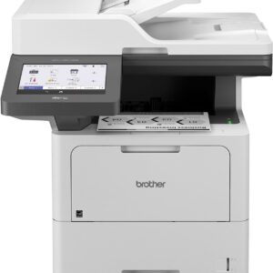 Brother MFC-L6810DW Enterprise Monochrome Laser All-in-One Printer with Low-Cost Printing, Large Paper Capacity, Wireless Networking, Advanced Security Features, and Duplex Print, Scan, and Copy