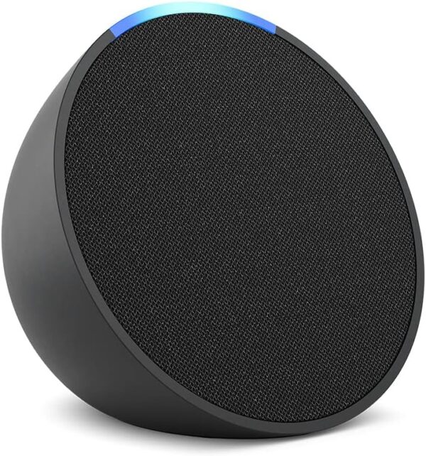 Certified Refurbished Echo Pop | Full sound compact smart speaker with Alexa | Charcoal - Image 2