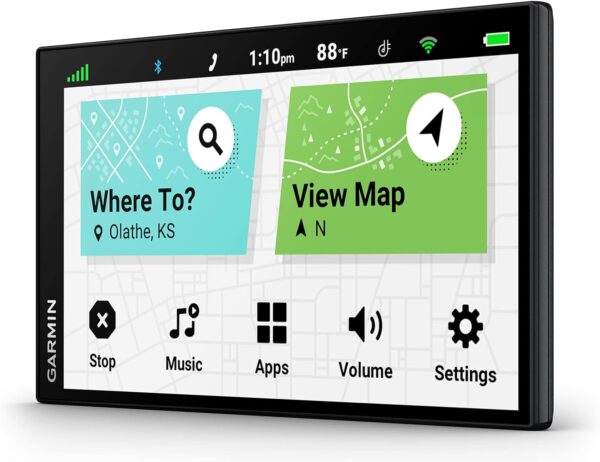 Garmin DriveSmart 76, 7-inch Car GPS Navigator with Bright, Crisp High-resolution Maps and Garmin Voice Assist - Image 2