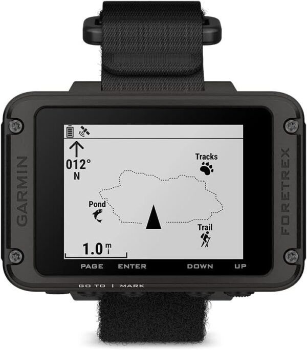 Garmin Foretrex 801, Wrist-Mounted GPS Navigation with Strap, Upgraded Multi-Band GNSS, Longer Battery Life - Image 2