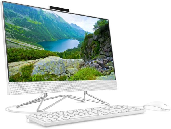HP Newest All-in-One Desktop Computer, 21.5" FHD Display, Intel Celeron J4025 Processor, 16GB RAM, 512GB SSD, Webcam, HDMI, RJ-45, Wired Keyboard&Mouse, Wi-Fi, Windows 11 Pro - Image 2
