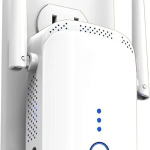 Mucard Fastest WiFi Extender/Booster | Latest Release Up to 74% Faster | Broader Coverage Than Ever WiFi Signal Booster for Home | Internet Booster WiFi Repeater, w/Ethernet Port, Made for USA