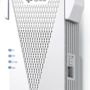 TP-Link AX1800 WiFi 6 Range Extender with Ethernet Port | Internet Signal Booster for Home | Dual-Band Wireless Repeater Amplifier | Access Point Mode | APP Setup | OneMesh Compatible (RE615X)