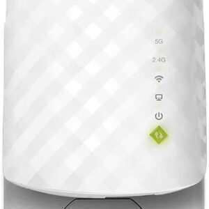 TP-Link WiFi Extender with Ethernet Port, Dual Band 5GHz/2.4GHz , Up to 44% More Bandwidth than Single Band, Covers Up to 1200 Sq.ft and 30 Devices, Signal Booster Amplifier Supports OneMesh (RE220)